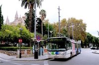 La instalación de una pantalla en Plaça de la Reina por la Copa del Rey provoca el desvío de buses y cortes de tráfico