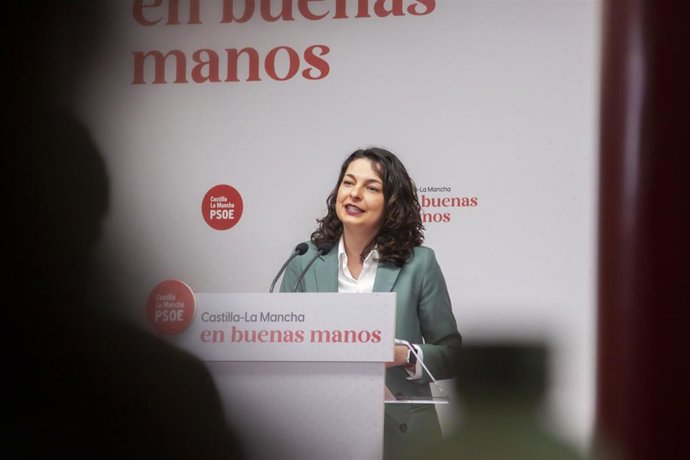 La diputada del grupo socialista en las Cortes regionales Paloma Jiménez.
