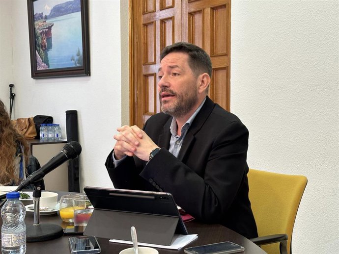 El subdelegado del Gobierno de España en la provincia de Ciudad Real, David Broceño.