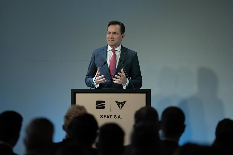 El ceo de Volkswagen y presidente del consejo de administración de Seat, Thomas Schfer.