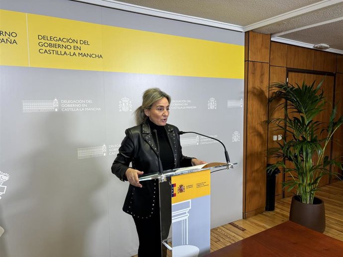 Archivo - La delegada del Gobierno de España en Castilla-La Mancha, Milagros Tolón, en una foto de archivo.