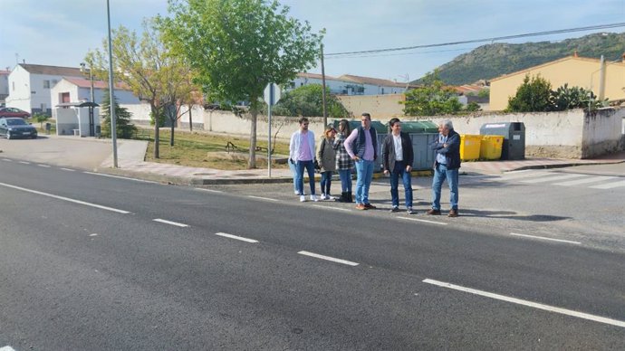 Sierra de Fuentes mejora los accesos al municipio con una inversión de 229.000 euros de la Diputación de Cáceres