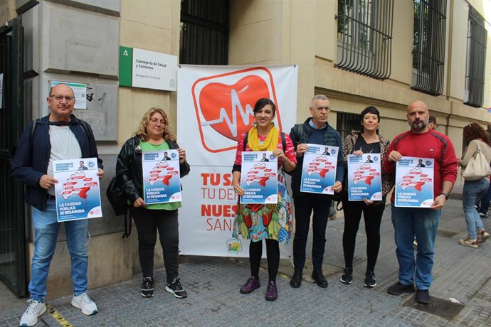 La coordinadora provincial de Izquierda Unida Málaga, Toni Morillas