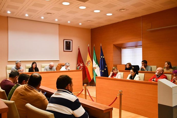 Encuentro en el ayuntamiento de Osuna para debatir posibles movilizaciones por la sanidad pública