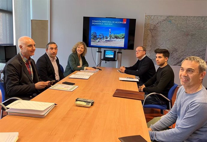 Reunión de la comisión en la Delegación Territorial de la Junta en Salamanca
