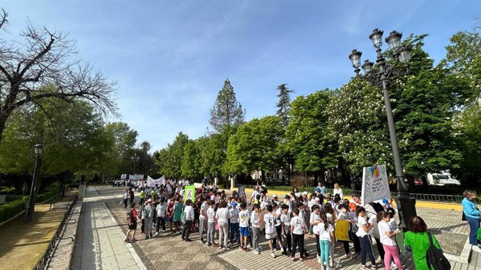 Celebración por escolares del Día Mundial de la Salud en el Área Sanitaria Sur.