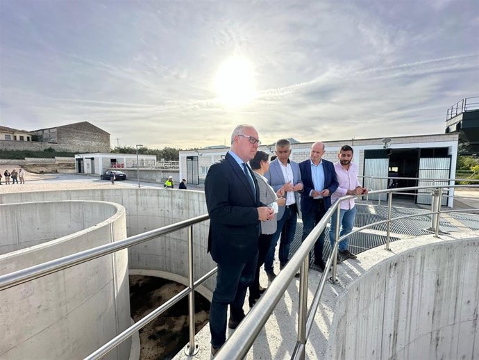 Visita a la EDAR de Martos