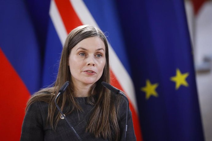 Archivo - La primera ministra de Islandia, Katrin Jakobsdottir