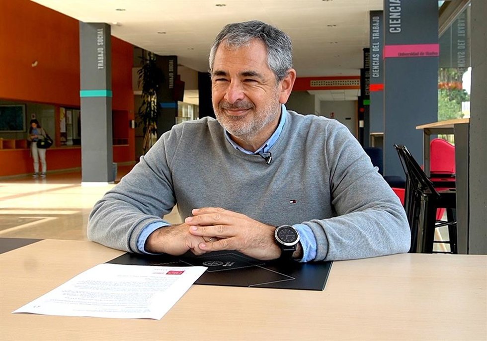 El director de Estrategia Digital de la UHU, Manuel de la Villa.