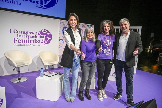 Uno de los encuentros del Congreso Internacional Feminista
