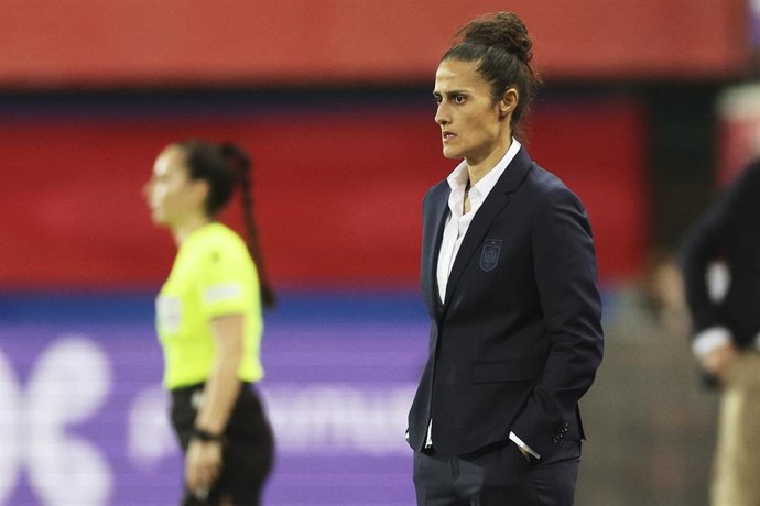 La seleccionadora nacional femenina de fútbol, Montse Tomé