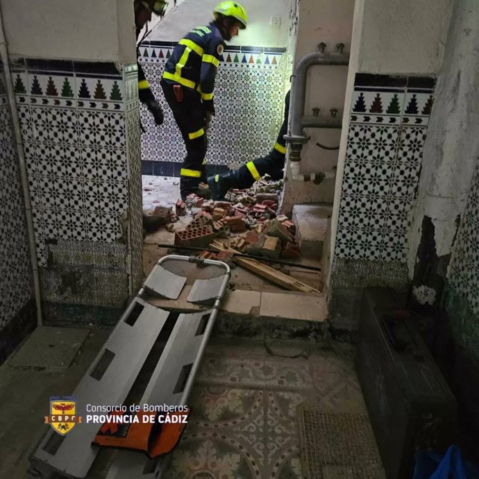 Imagen de un momento del rescate