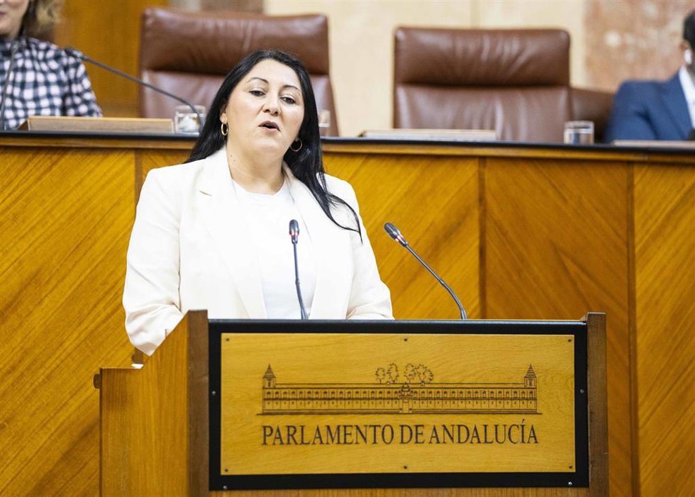 La parlamentaria de Por Andalucía Alejandra Durán, en una foto de archivo.