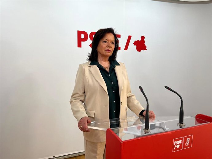 La diputada regional y secretaria de Estudios, Programas y Memoria Histórica del PSOE de la Región de Murcia, Lola Jara.