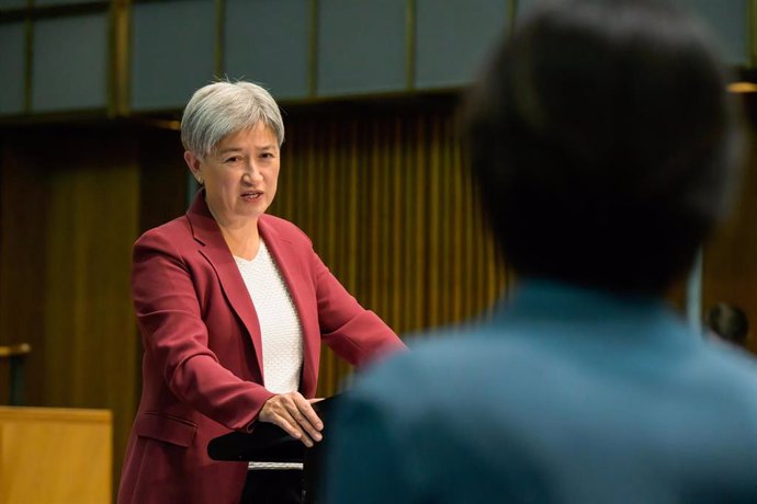 La ministra de Exteriores de Australia, Penny Wong 