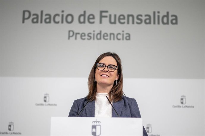 La portavoz del Gobierno de Castilla-La Mancha, Esther Padilla