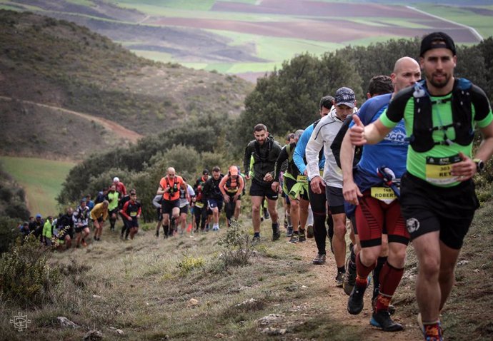 Archivo - Récord de participantes, unos 850, este domingo en la Foncea Trail