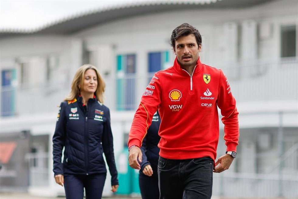 Carlos Sainz en Suzuka
