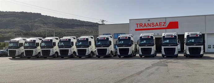 La riojana Transaez adquiere 10 camiones Volvo ecoeficientes para ampliar su flota