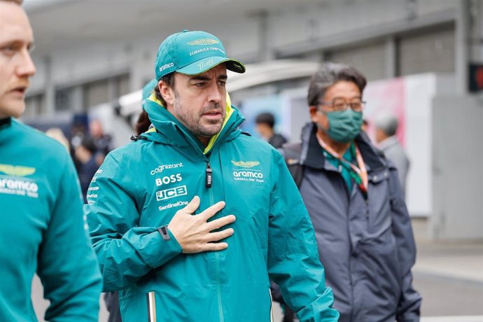 Fernando Alonso en Suzuka