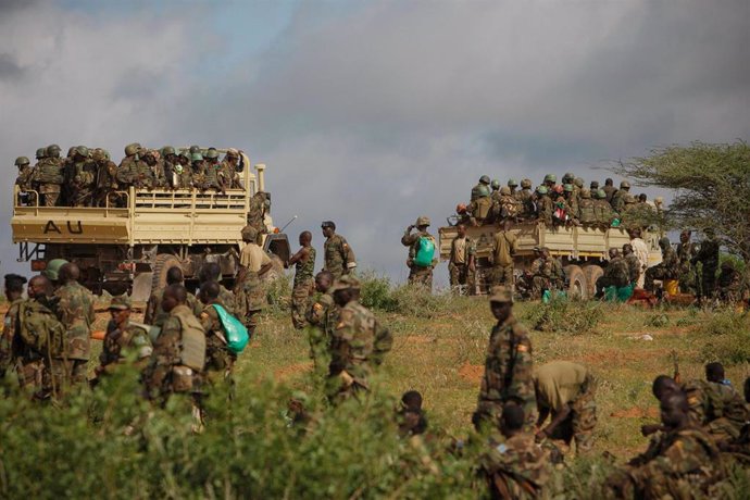 Archivo - Operaciones militares contra Al Shabaab en Somalia 