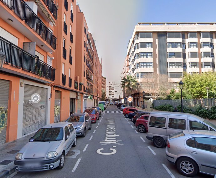 Calle Impresor Monfort de València