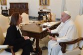 Foto: Armengol traslada al Papa las conclusiones del Defensor del Pueblo sobre la pederastia en la Iglesia