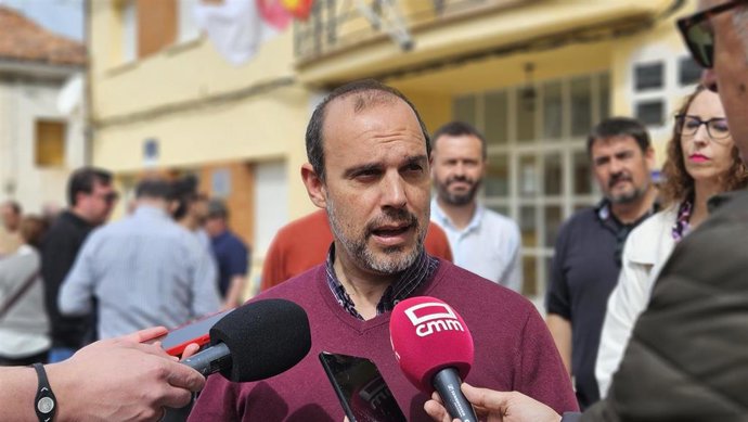 El secretario provincial del PSOE de Guadalajara, Pablo Bellido