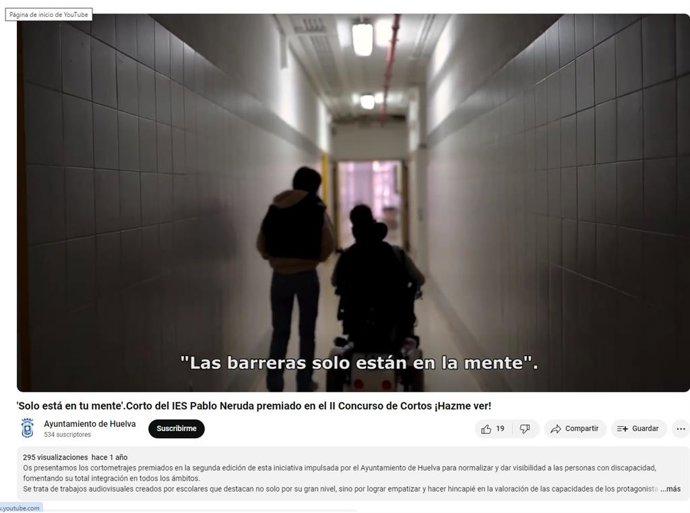 Convocado el IV Concurso de Cortometrajes ¡Hazme ver!