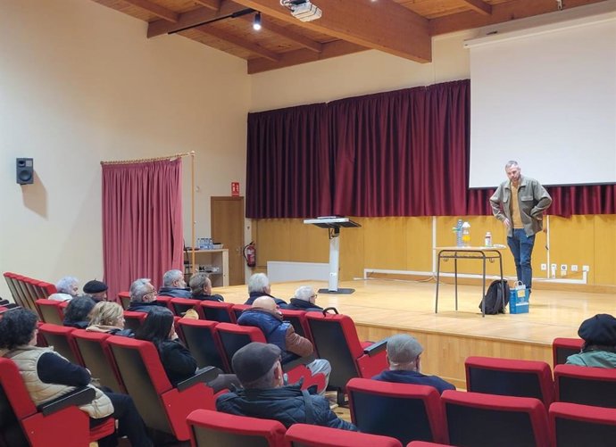 Charla concienciación velutinas.