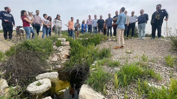 Visita al yacimiento del futuro centro de Oleoturismo
