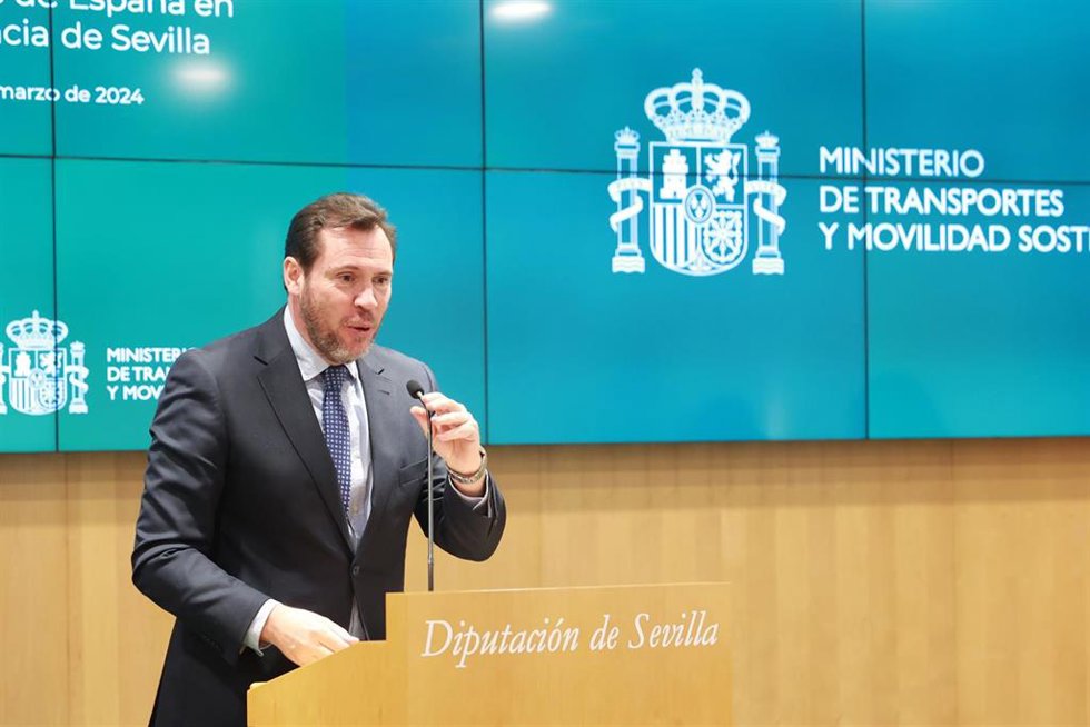 El ministro Óscar Puente en Sevilla 