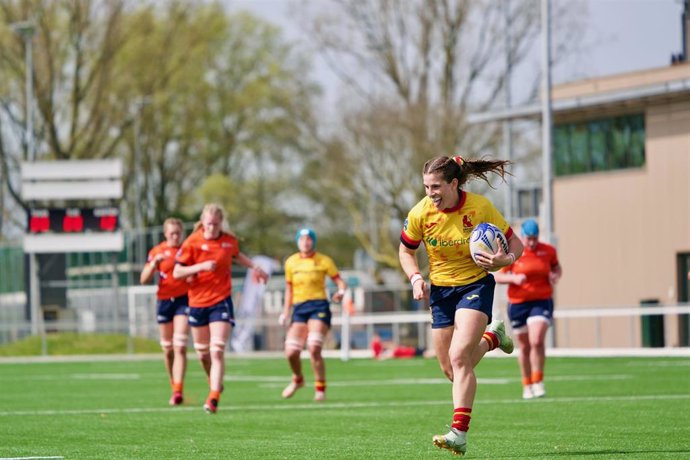 España doblega a Países Bajos y encarrila el título en el Europeo femenino de rugby