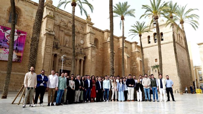 Jornada 'Jóvenes comprometidos con Europa' de Nuevas Generaciones de Andalucía en Almería.