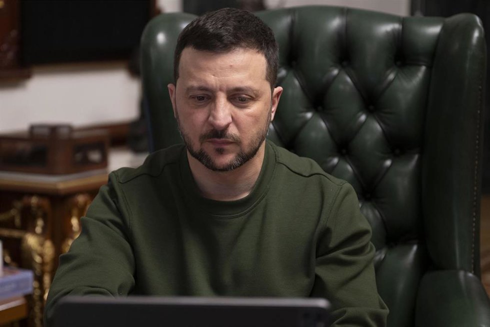 Archivo - El presidente de Ucrania, Volodimir Zelenski.