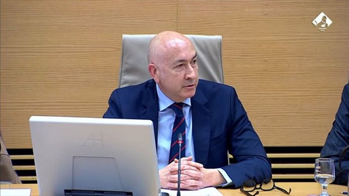 El diputado socialista en el Congreso Alejandro Soler Mur, presidente de la comisión de investigación sobre las mascarillas.