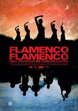 Archivo - Cartel de 'Flamenco, flamenco', de Carlos Saura, una de las cintas que podrá verse en este ciclo.