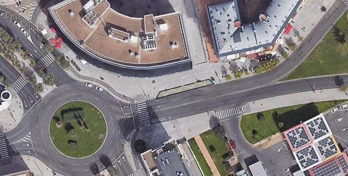 Zona de León en la que se solicita un estacionamiento temporal.