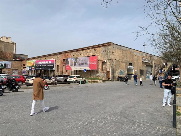 Espacio donde se ubicará la futura estación de autobuses de Lleida