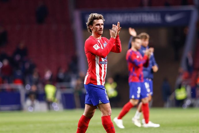 Antoine Griezmann con el Atlético de Madrid