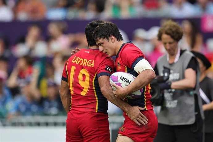 La selección española masculina de rugby seven