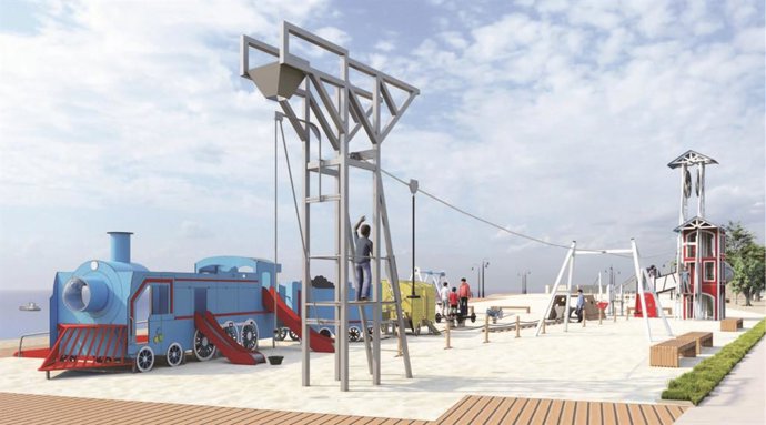 Ambas áreas tendrán una extensión total de 1.200 metros cuadrados.