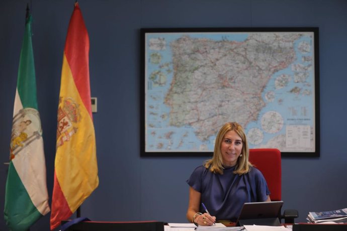 La delegada territorial de Economía, Hacienda y Fondos Europeos de la Junta de Andalucía en Cádiz, Inmaculada Olivero.