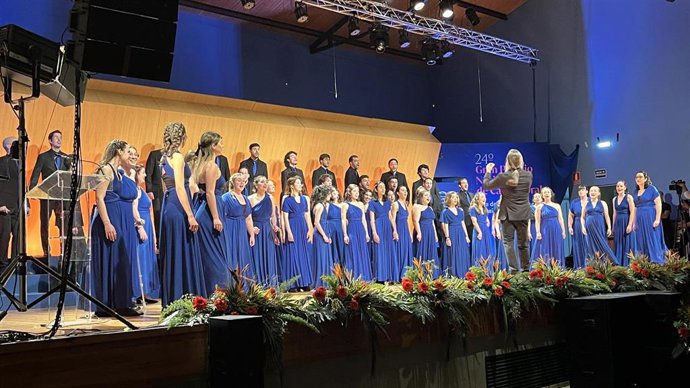 El Coro de Jóvenes de Madrid gana el 24 Premio Nacional de Canto Coral en Ejea de los Caballeros.