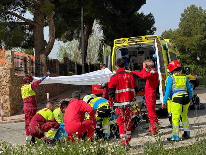 El Summa 112 actúa en un accidente doméstico en Colmenar de Oreja