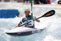 Maialen Chourraut, Miren Lazkano, Pau Echaniz y Miquel Travé, equipo español de slalom para París 2024