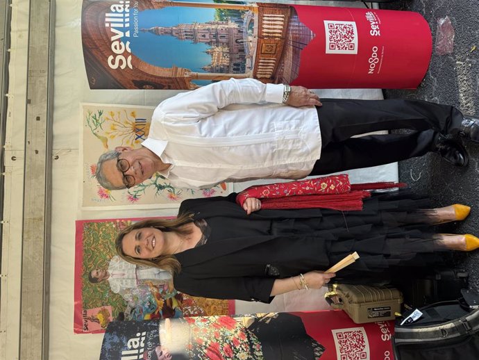 La edil de Turismo de Sevilla en la Feria de Abril de Miami