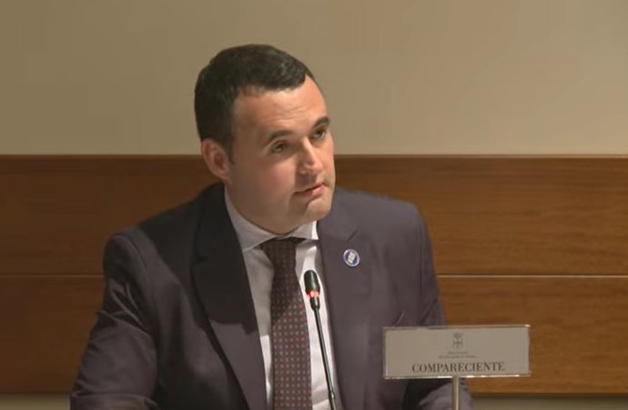 El consejero de Hacienda y Fondos Europeos del Gobierno del Principado, Guillermo Peláez