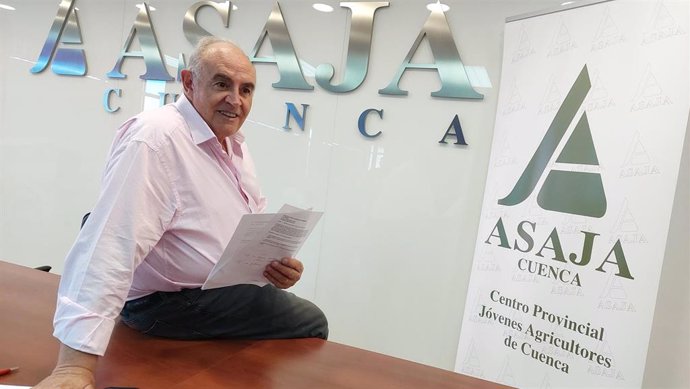 Archivo - El presidente de Asaja en C-LM, José María Fresneda, en una foto de archivo.