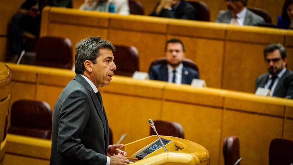 Mazón interviene en el Senado